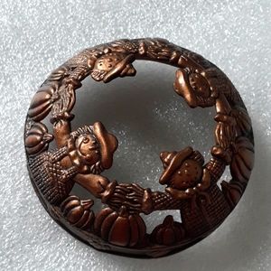 Yankee Candle Autumn Jar Topper NWOT